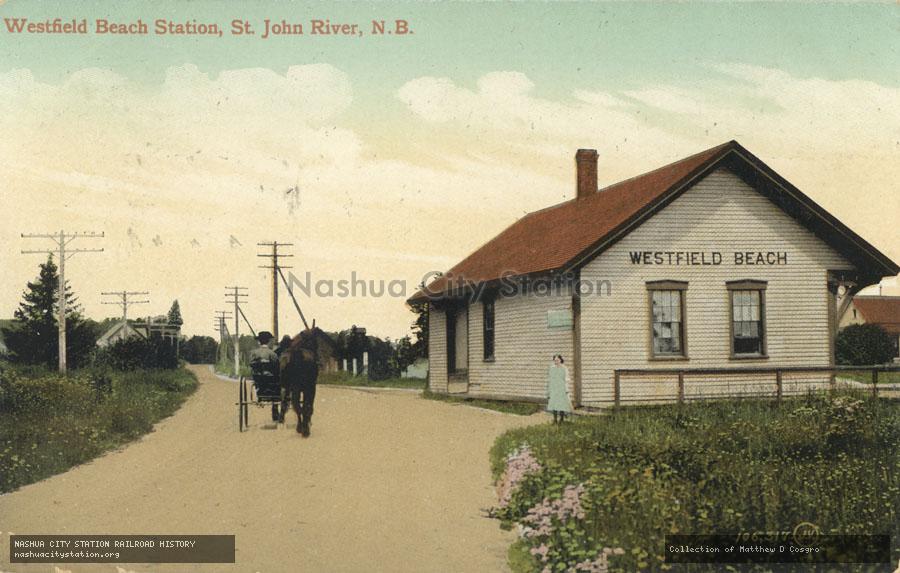 Westfield Beach Station, St. John River, New Brunswick